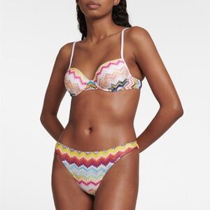 Missoni zig zag chevron bikini set
